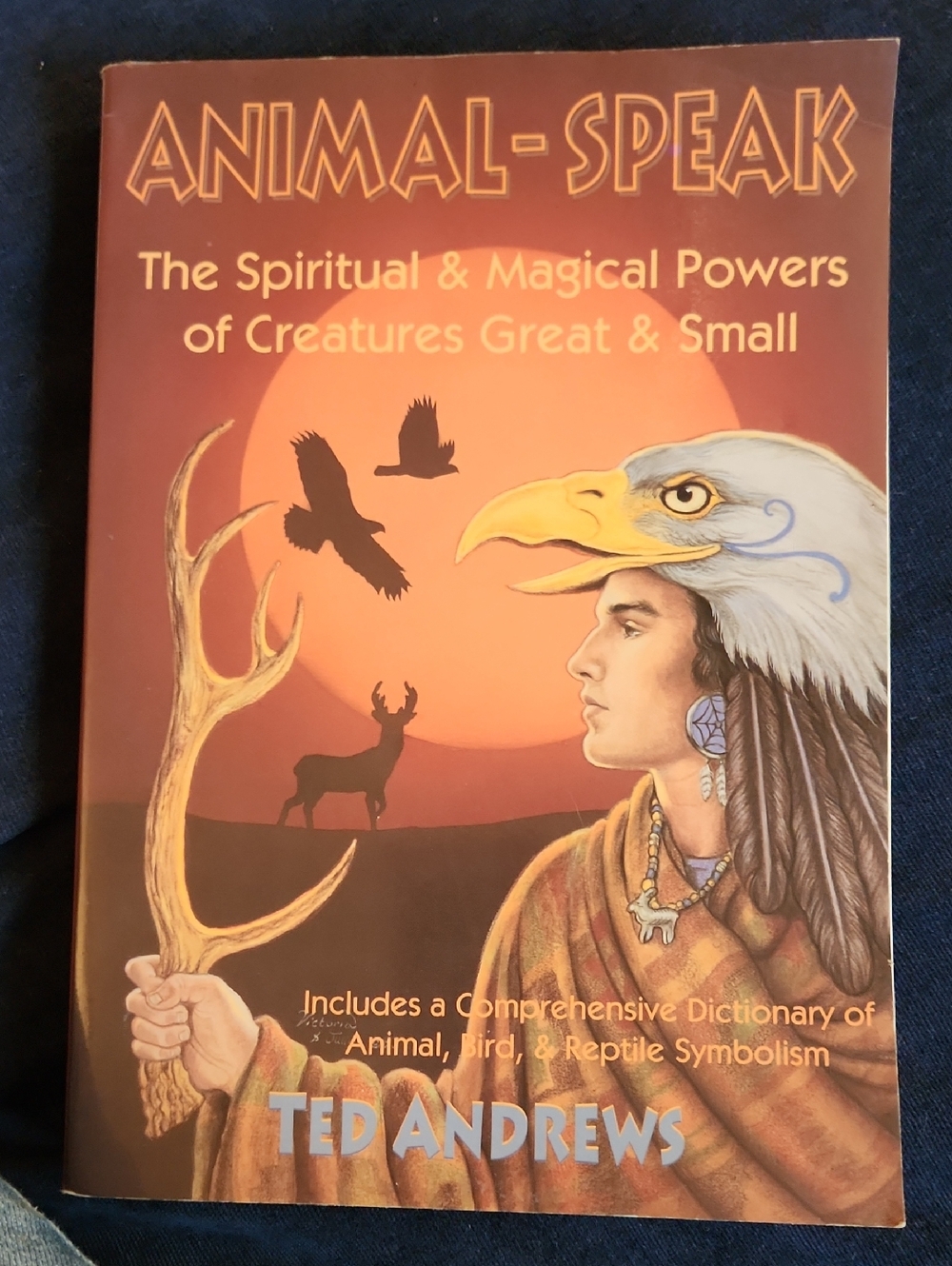 Animal-Speak Book - Brown/Orange Cover